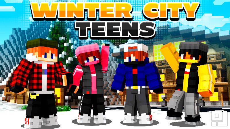 Winter City Teens on the Minecraft Marketplace by inPixel