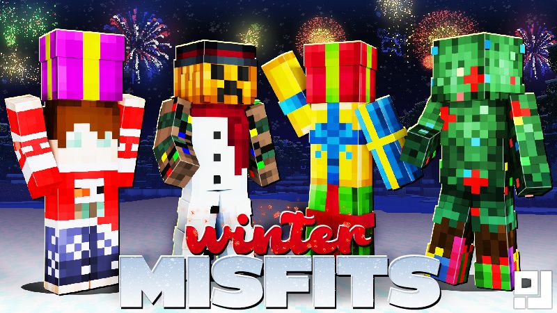 Winter Misfits on the Minecraft Marketplace by inPixel