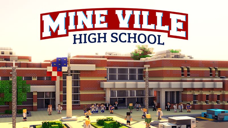 Mineville High School Roleplay on the Minecraft Marketplace by inpvp