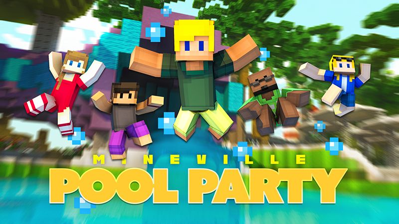 Mineville Pool Party on the Minecraft Marketplace by InPvP