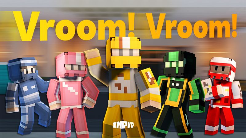 Vroom! Vroom! - Skin Pack on the Minecraft Marketplace by InPvP