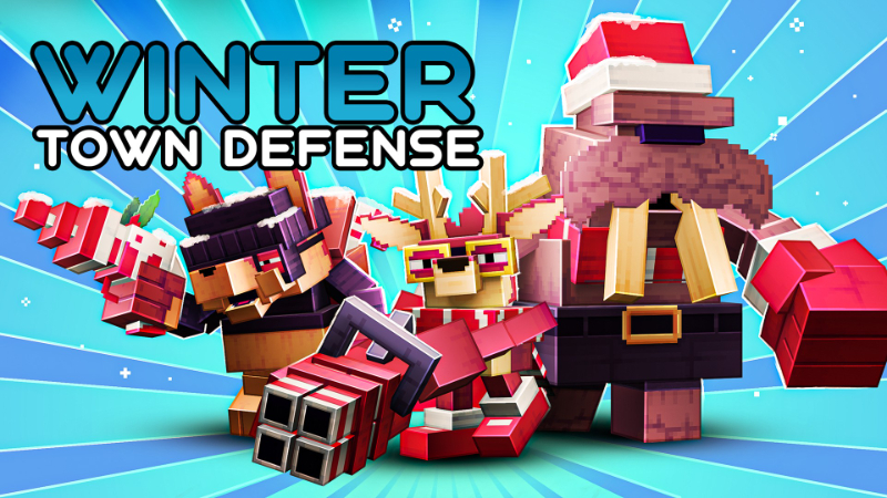 Winter Town Defense on the Minecraft Marketplace by Insane Logic