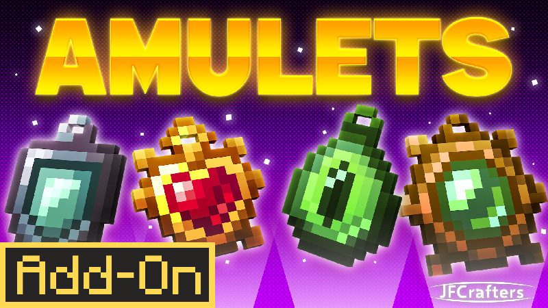 Amulets on the Minecraft Marketplace by JFCrafters