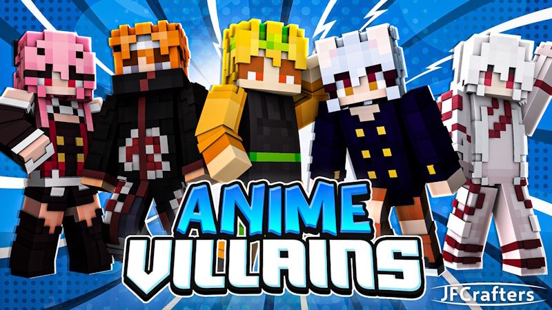 Anime Villains on the Minecraft Marketplace by JFCrafters