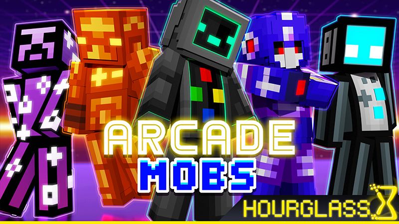 Arcade Mobs on the Minecraft Marketplace by JFCrafters