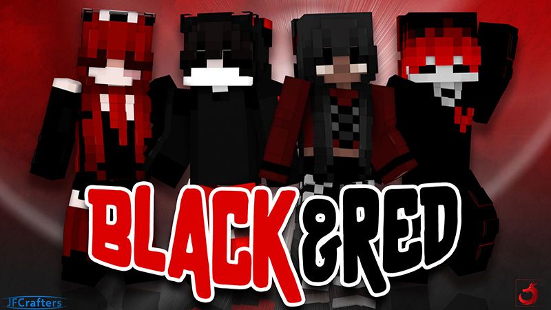 Black and Red on the Minecraft Marketplace by jfcrafters