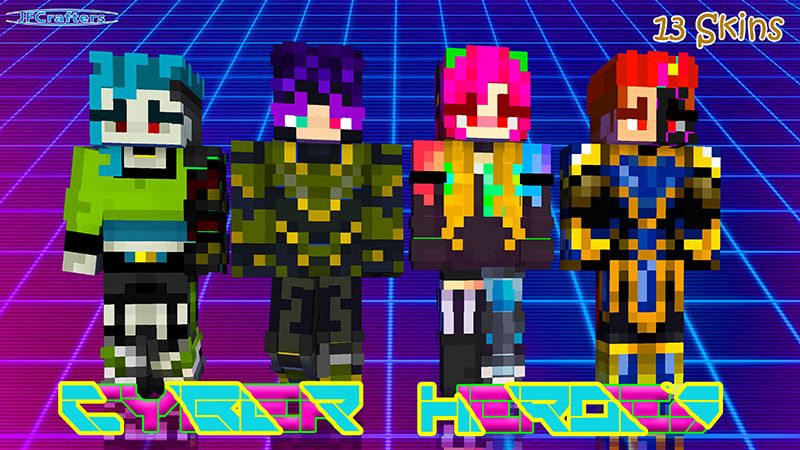 Cyber Heroes on the Minecraft Marketplace by JFCrafters