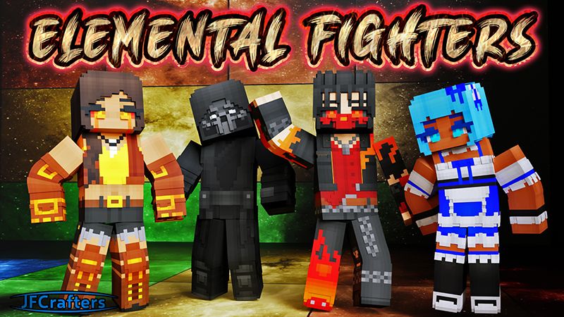 Elemental Fighters on the Minecraft Marketplace by JFCrafters