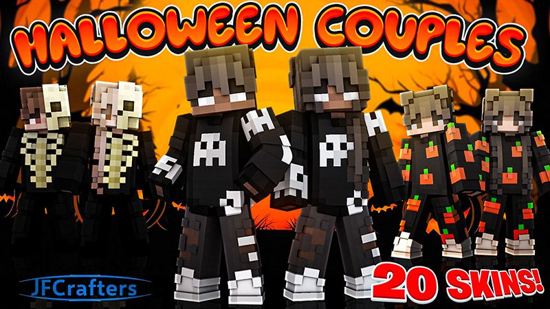 Halloween Couples on the Minecraft Marketplace by JFCrafters