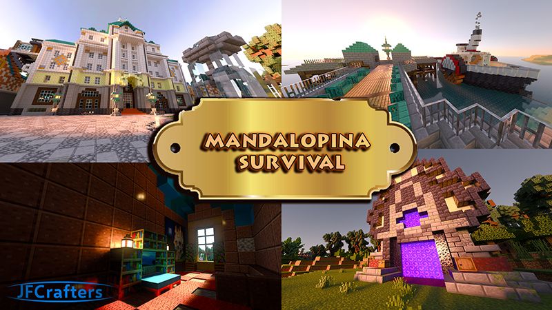 Mandalopina Survival on the Minecraft Marketplace by JFCrafters