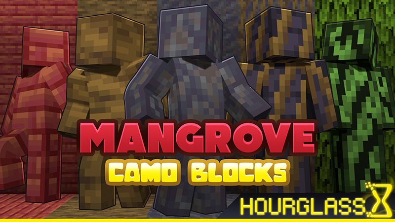 Mangrove Camo Blocks on the Minecraft Marketplace by JFCrafters