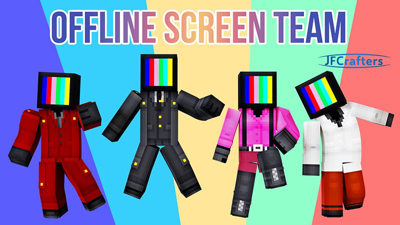 Offline Screen Team on the Minecraft Marketplace by JFCrafters