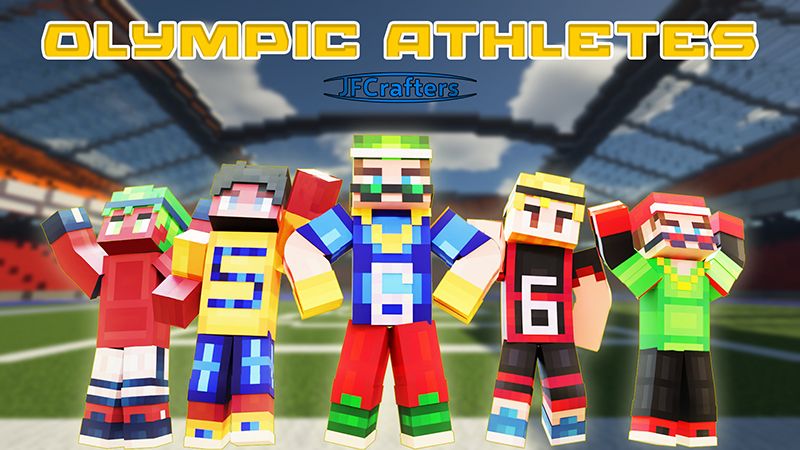 Olympic Athletes on the Minecraft Marketplace by JFCrafters