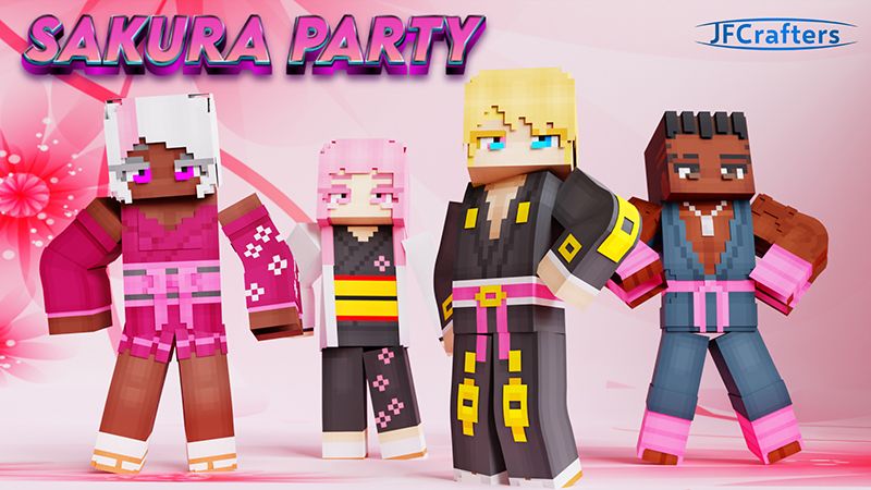 Sakura Party on the Minecraft Marketplace by JFCrafters