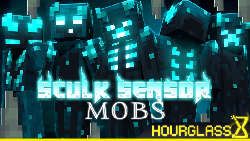 Sculk Sensor Mobs on the Minecraft Marketplace by JFCrafters