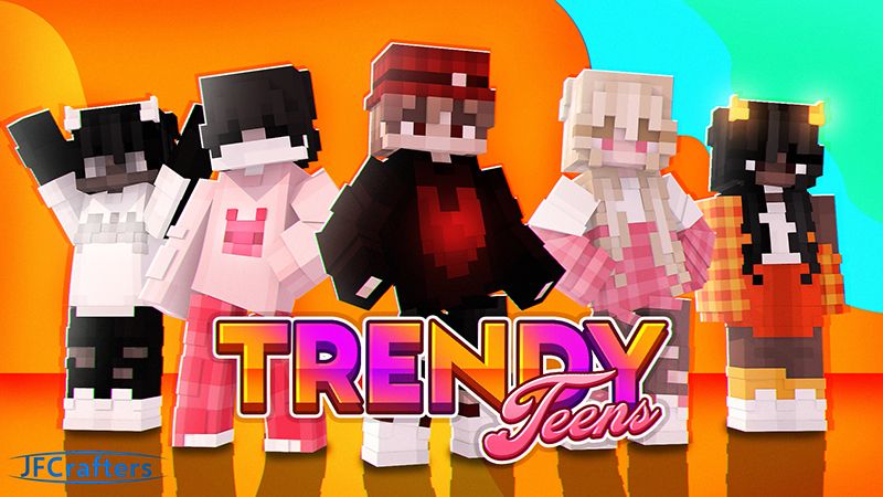 Trendy Teens on the Minecraft Marketplace by JFCrafters