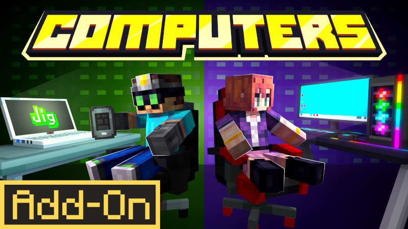 Computers Add-On on the Minecraft Marketplace by Jigarbov Productions