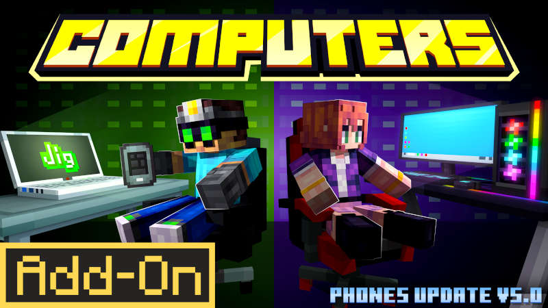 Computers Add-On on the Minecraft Marketplace by Jigarbov Productions
