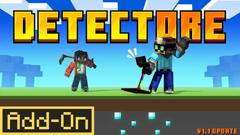 DetectOre Add-On on the Minecraft Marketplace by Jigarbov Productions