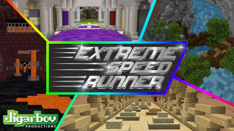 Extreme Speed Runner on the Minecraft Marketplace by Jigarbov Productions