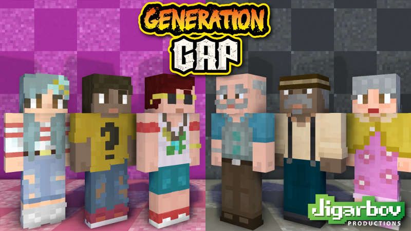 Generation Gap: Young & Old on the Minecraft Marketplace by Jigarbov Productions