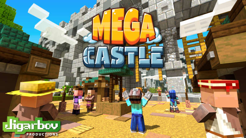 MEGA Castle on the Minecraft Marketplace by Jigarbov Productions