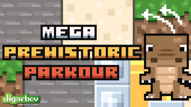 Mega Prehistoric Parkour on the Minecraft Marketplace by Jigarbov Productions