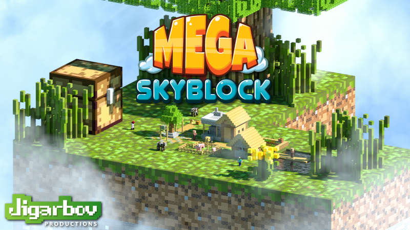 MEGA Skyblock on the Minecraft Marketplace by Jigarbov Productions
