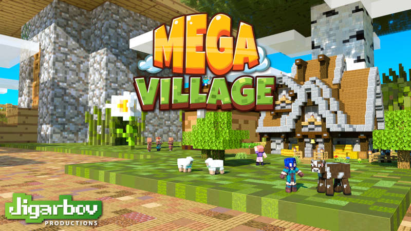 MEGA Village on the Minecraft Marketplace by Jigarbov Productions