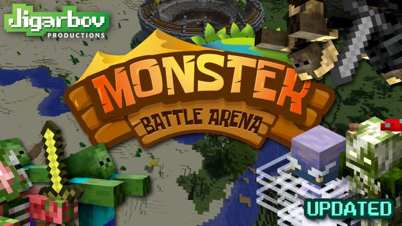 Monster Battle Arena on the Minecraft Marketplace by jigarbov-productions