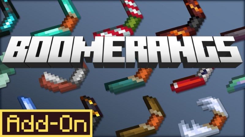 Boomerangs on the Minecraft Marketplace by JWolf Creations