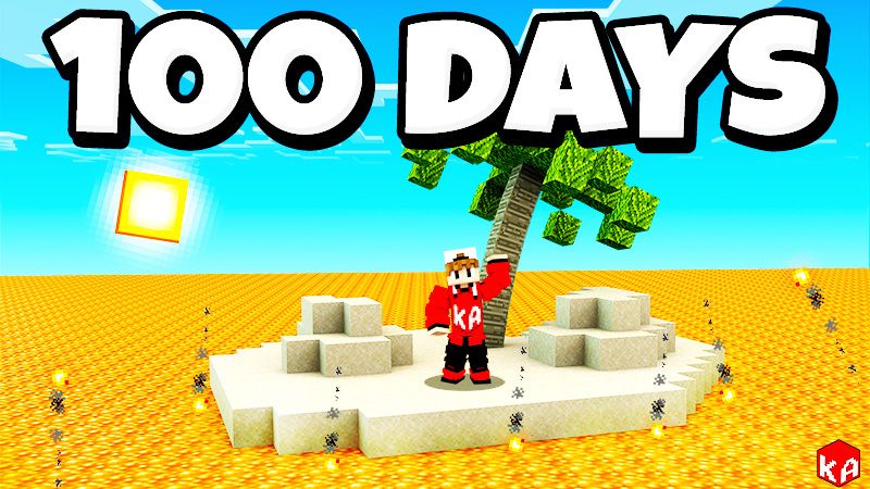 100 Days: Lava Survival on the Minecraft Marketplace by KA Studios