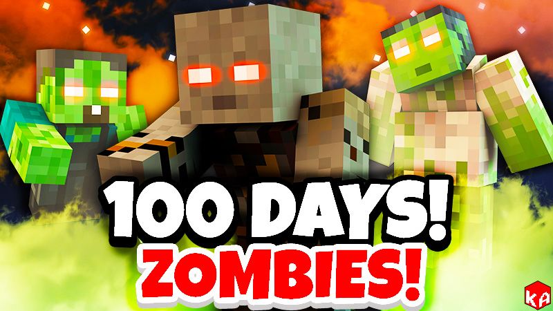 100 Days Zombie Apocalypse! on the Minecraft Marketplace by KA Studios