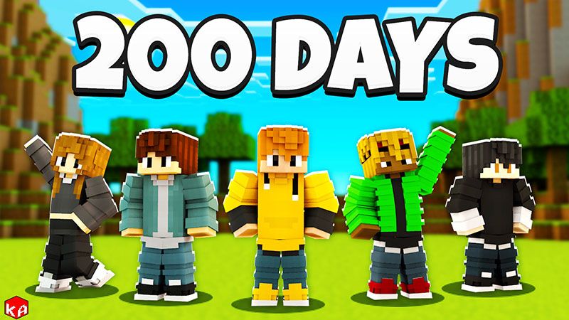 200 Days Survivors on the Minecraft Marketplace by KA Studios