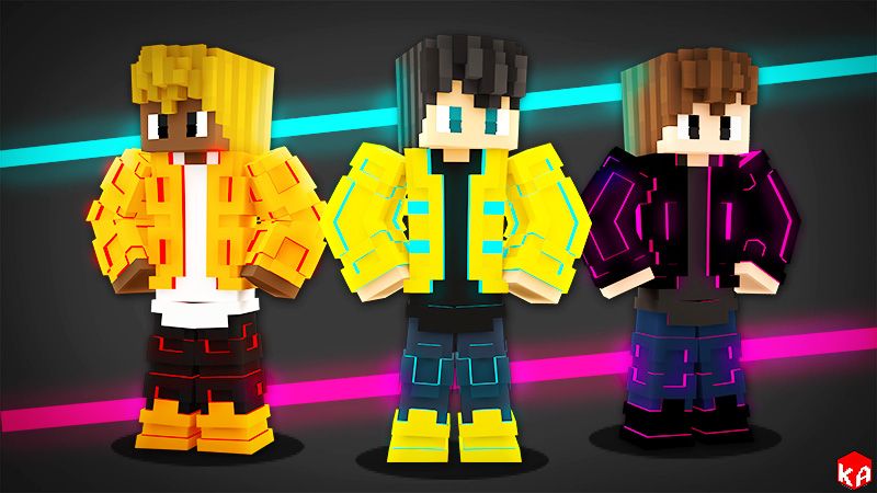 Glowing Teens! on the Minecraft Marketplace by KA Studios