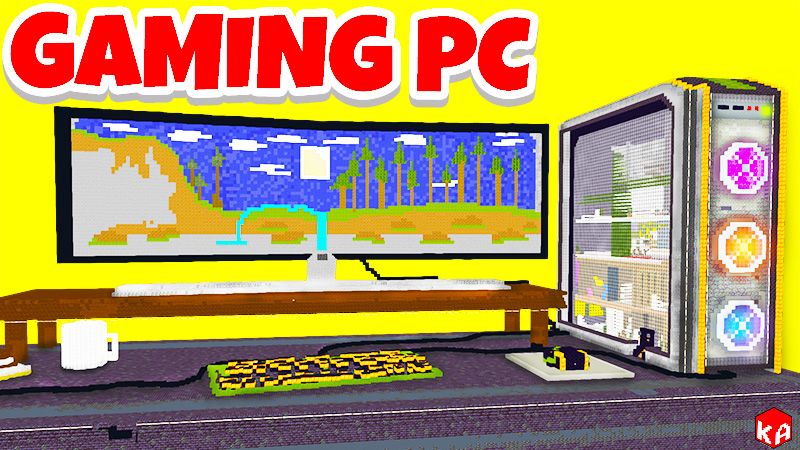 How To Live Inside Gaming PC on the Minecraft Marketplace by KA Studios