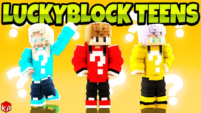 Luckyblock Teens on the Minecraft Marketplace by KA Studios