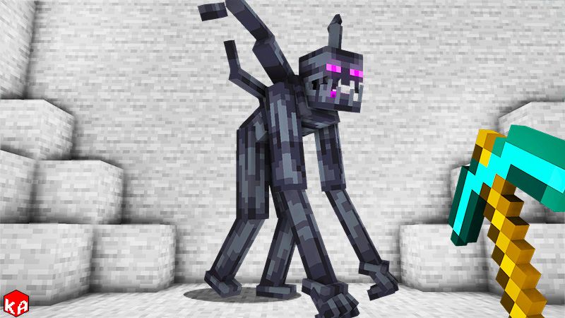 Mutant Enderman VS Mansion! on the Minecraft Marketplace by KA Studios