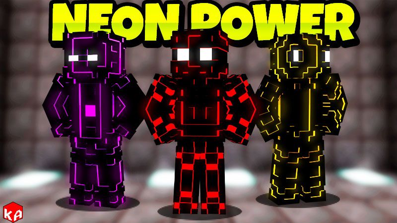 Neon Power on the Minecraft Marketplace by KA Studios