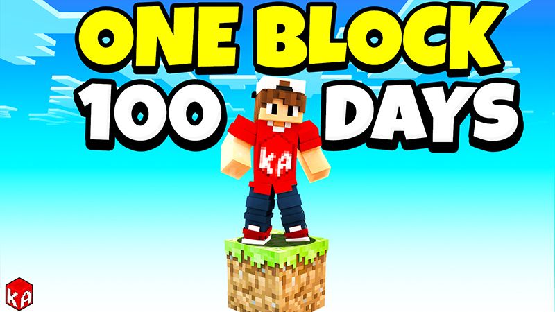 ONE BLOCK 100 Days on the Minecraft Marketplace by ka-studios