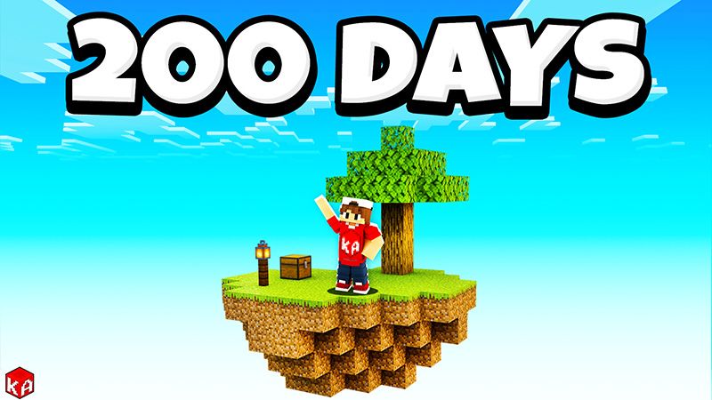 SkyBlock 200 Days Challenge on the Minecraft Marketplace by KA Studios