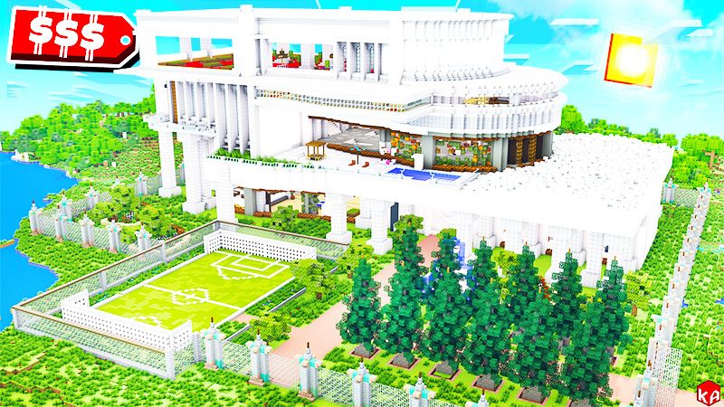 Ultra RICH Mansion! on the Minecraft Marketplace by KA Studios