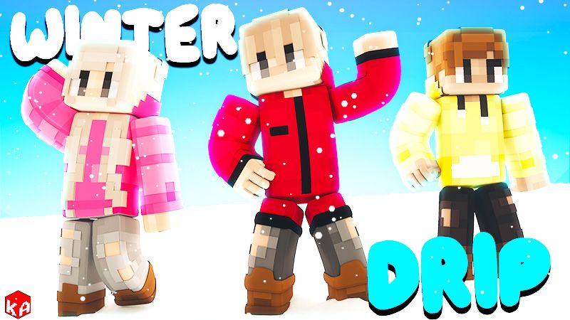 Winter Drip on the Minecraft Marketplace by KA Studios