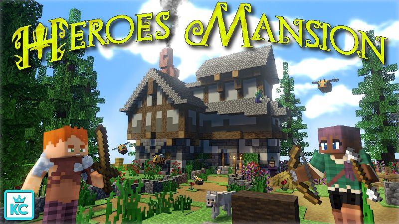 Heroes Mansion on the Minecraft Marketplace by King Cube