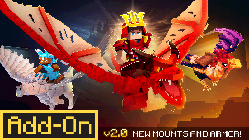 Myth and Dragons Add-On 2.0 on the Minecraft Marketplace by King Cube