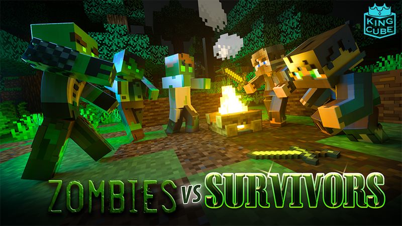 Zombies VS Survivors on the Minecraft Marketplace by king-cube