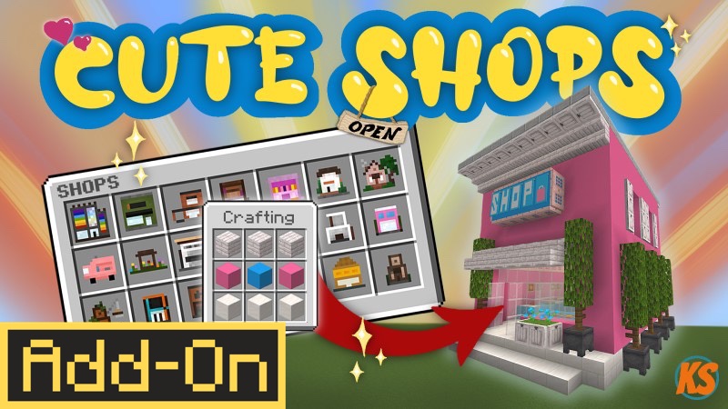 Cute Shops on the Minecraft Marketplace by KiwiStars