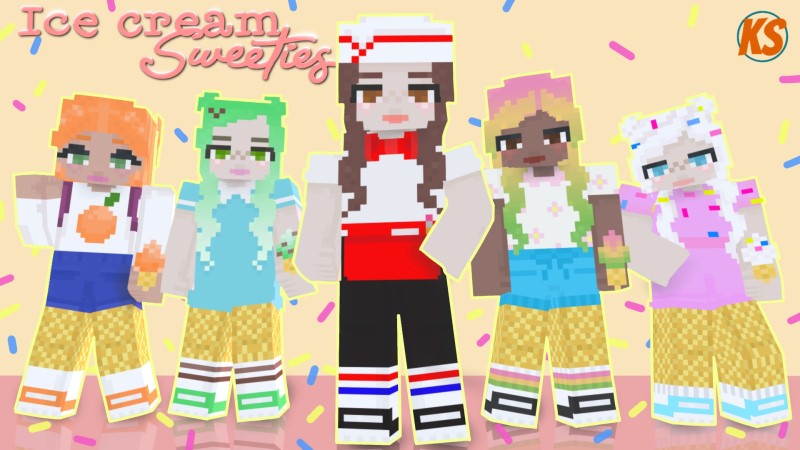 Ice Cream Sweeties on the Minecraft Marketplace by KiwiStars