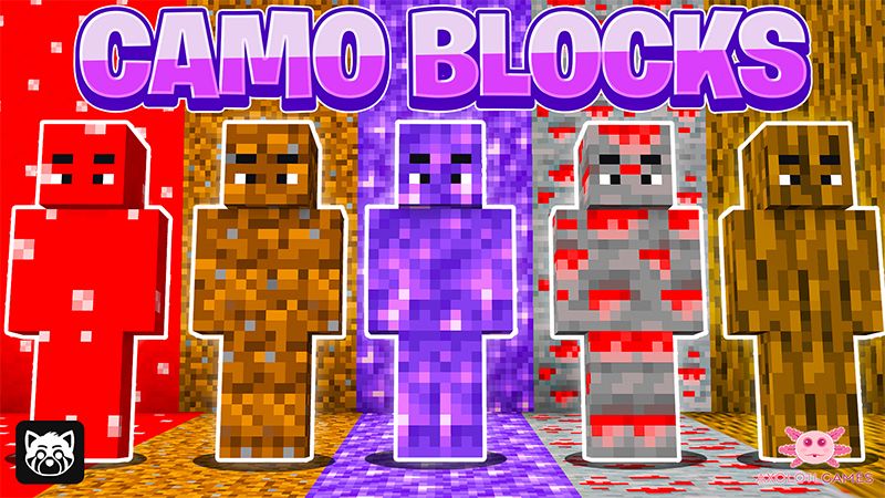 Camo Blocks on the Minecraft Marketplace by Kora Studios