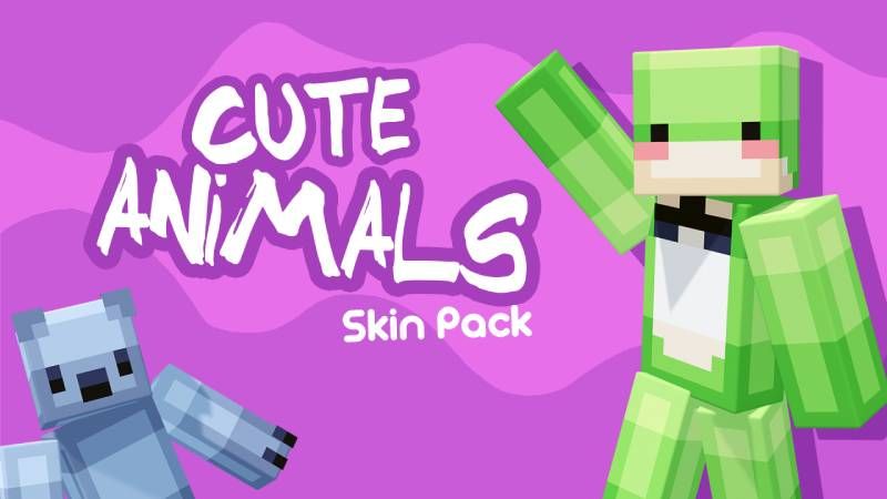 Cute Animals Skin Pack on the Minecraft Marketplace by Kora Studios